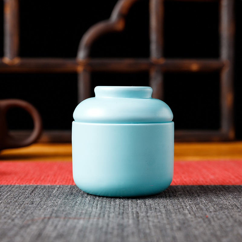 Xin jia yi verpakking kerst rechthoekige vorm wikkel blikken blikken doos: Blauw