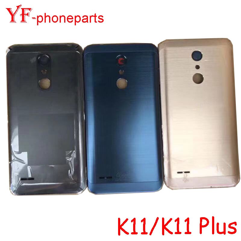10Pcs Voor Lg K11 / K11 Plus Back Battery Cover Rear Panel Deur Behuizing Geval Reparatie Onderdelen