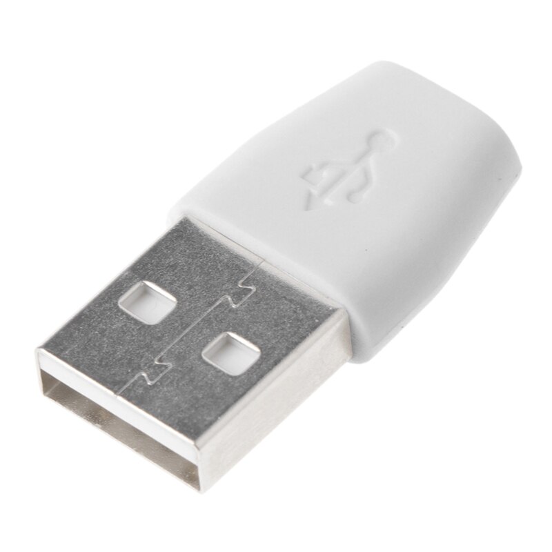 USB 2.0 mikro USB męski Adapter żeński konwerter do przesyłania danych i ładowania R9UA: WHITE
