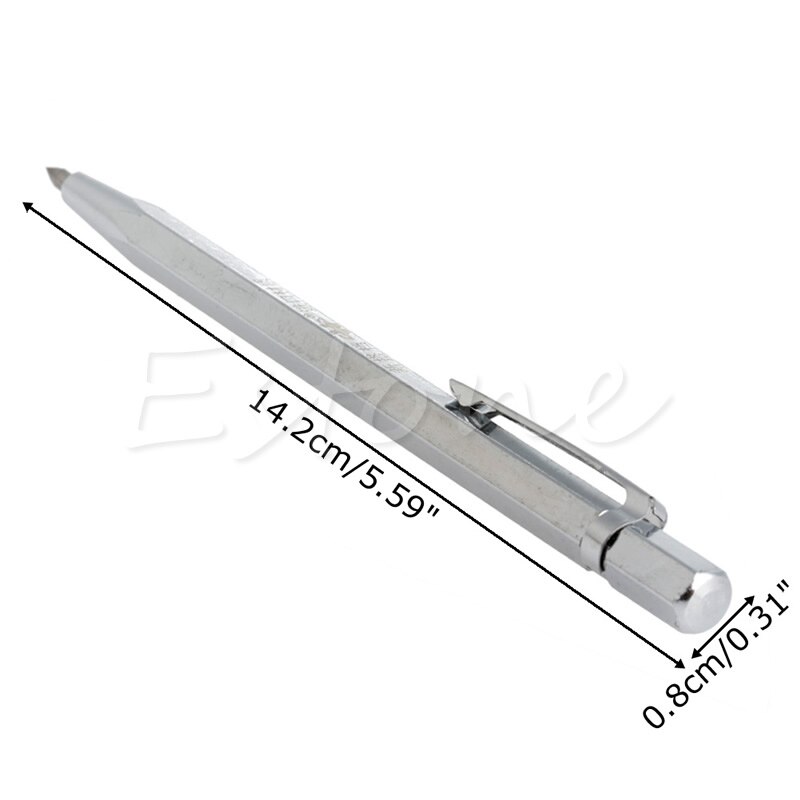 Tungsten Carbide Tip Scriber Etching Pen Carve Jewelry Engraver Metal Tool