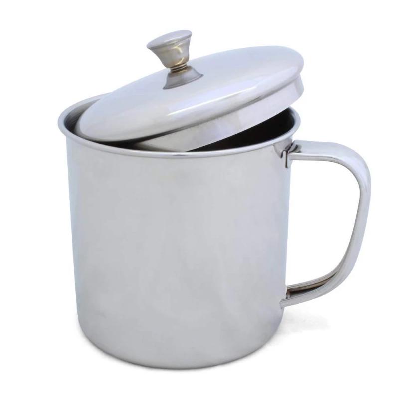 Stainless Steel Camping Tableware Kit Cookware Set Lightweight Folding Picnic Camp Cooking Gear for Tourism Backpacking