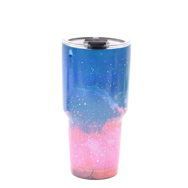 30oz Tumbler Food Grade Stainless Steel Double Wall Vacuum Insulated Coffee Cup With Lid Travel Mug Water Bottle: A