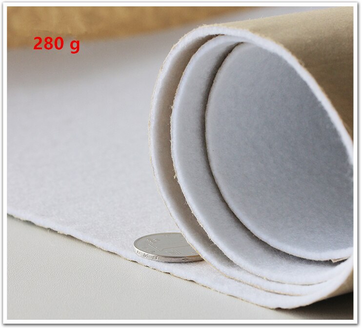 50*100cm Single Face Adhesive Cotton Polyester Padding Upholstery Filling Quilting Batting Craft Padding Projects interlinings: 280gself Adhesive
