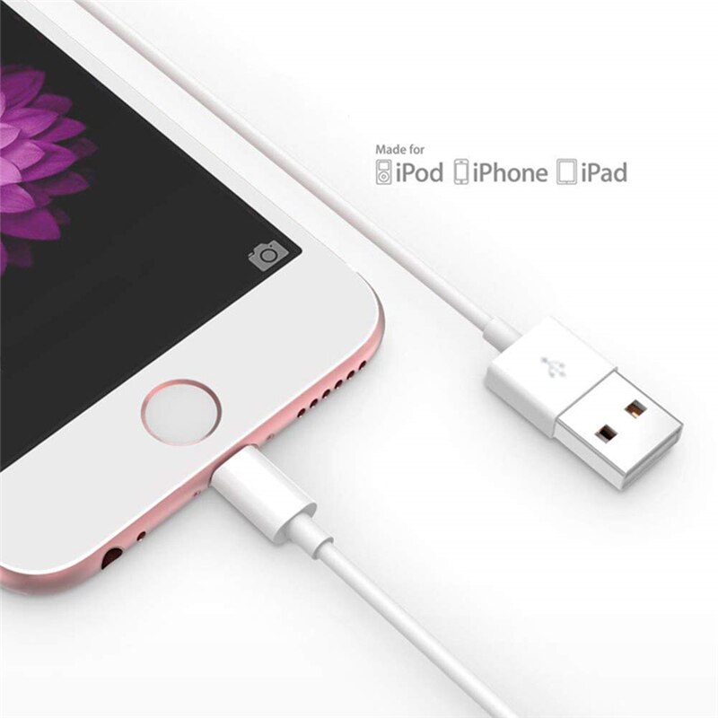 2M 3 Meter Telefon Kabel Usb Ladegerät Adapter für Apfel IPhone X XS Max XR 5 5S SE 5C 6 6S 7 8 Plus Auto Reise Ladegerät synchronisieren Lader