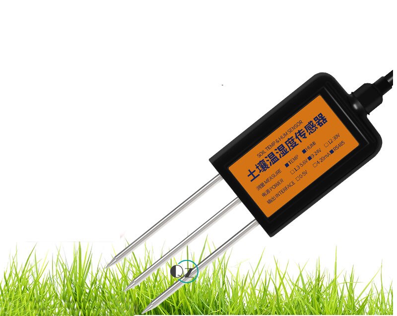 Soil temperature and humidity sensor PH conductivity nutrient soil sensor soil NPK sensor nitrogen phosphorus potassium detector