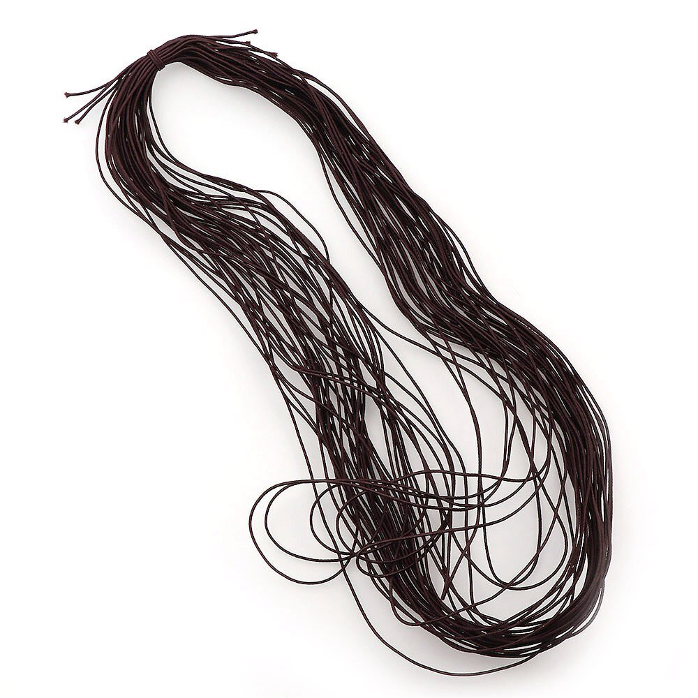 Corde élastique pour noyau élastique | 20 m/ensemble de 14 couleurs, 0.8mm ligne caoutchouc élastique, cordon de perles en Nylon, bracelet à bricoler, collier bijoux couture, accessoires de couture: DK1277-13
