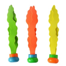 3Pcs Kleurrijke Zwembad Zeewier Duiken Speelgoed Heldere Kleur Water Games Speelgoed Voor Zwembad Speelgoed Water Fun Kinderen Gadgets #20: Default Title