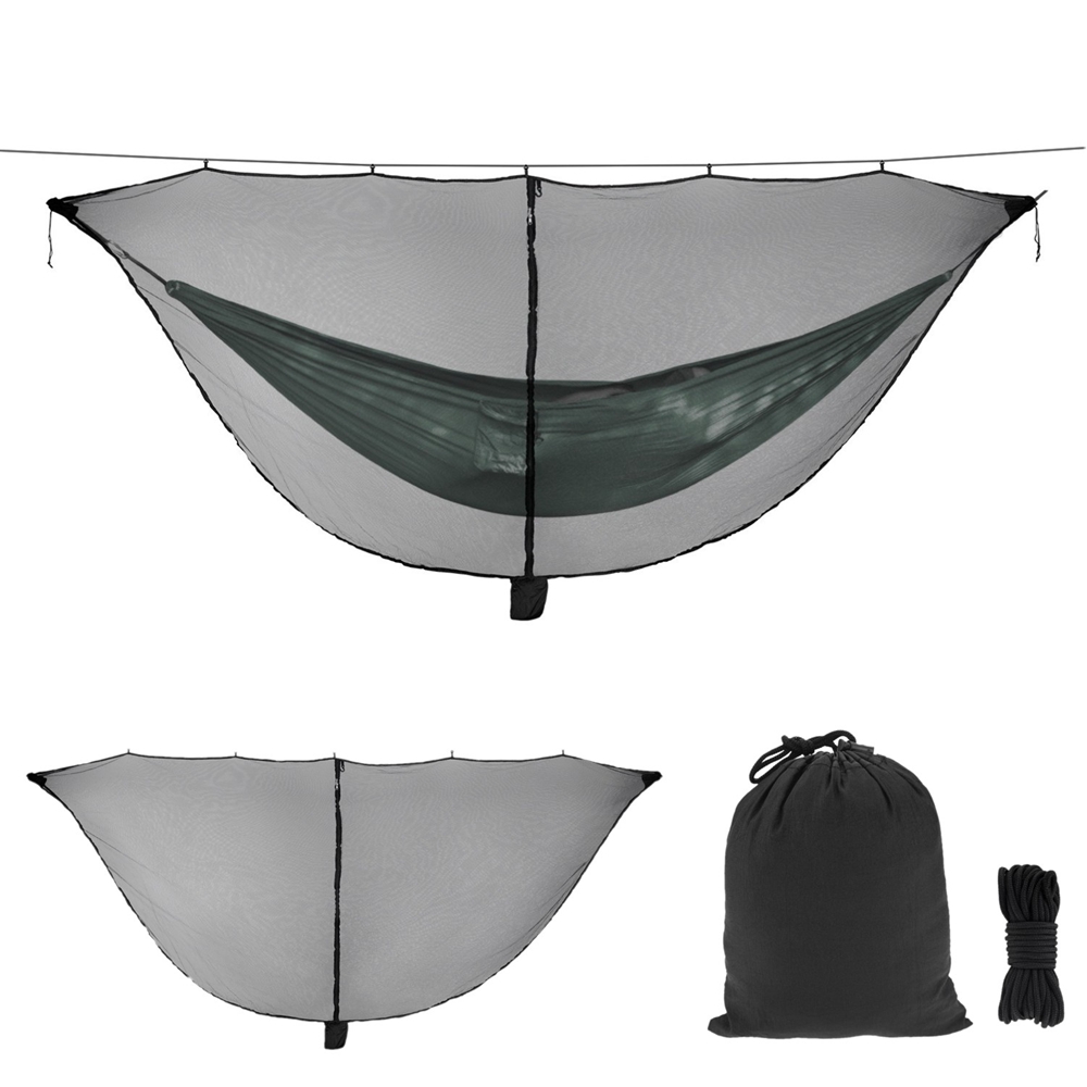 Hangmat Klamboe Bugs Net Lichtgewicht Draagbare Hangmat Gaas Snel En Eenvoudig Opgezet Past Alle Camping Hangmatten