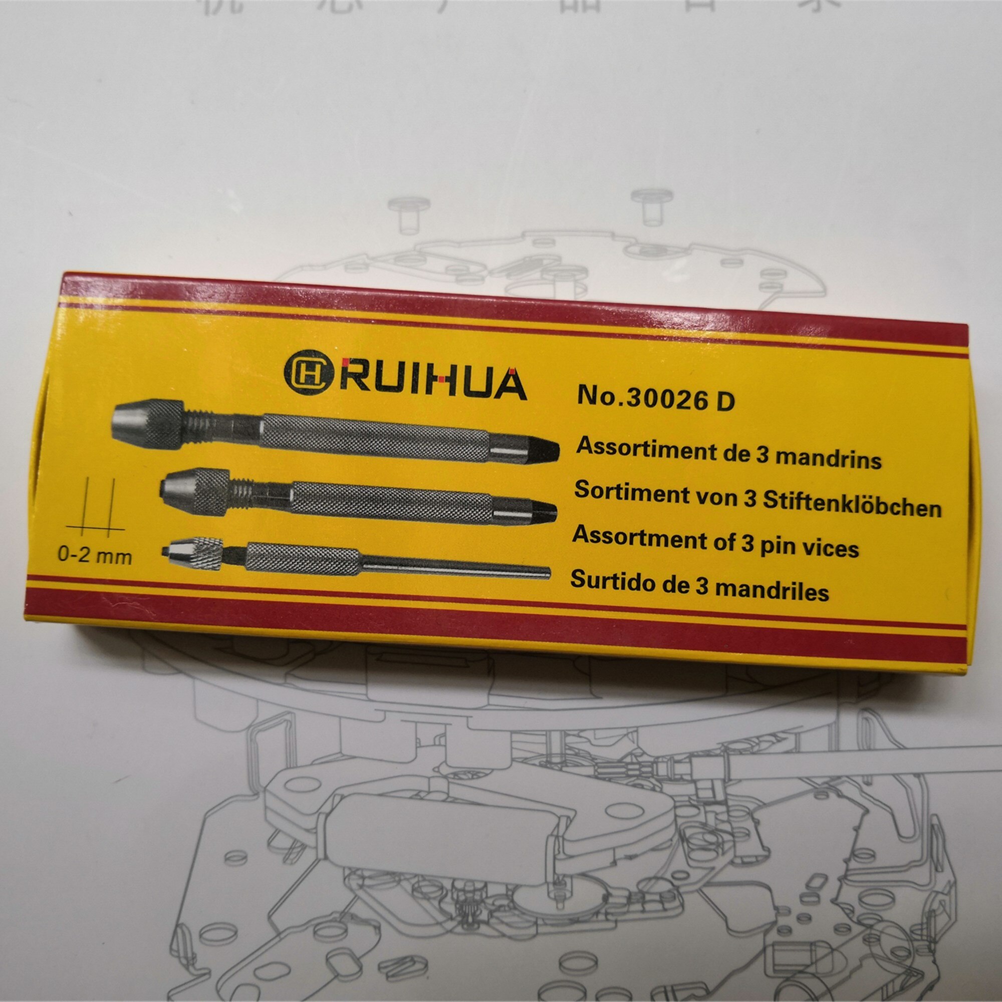 3 piezas de taladro Manual de joyería artesanal, Portabrocas, Mini cabeza giratoria, tornillo de banco, taladro espiral de mano semiautomático, herramienta Manual de precisión
