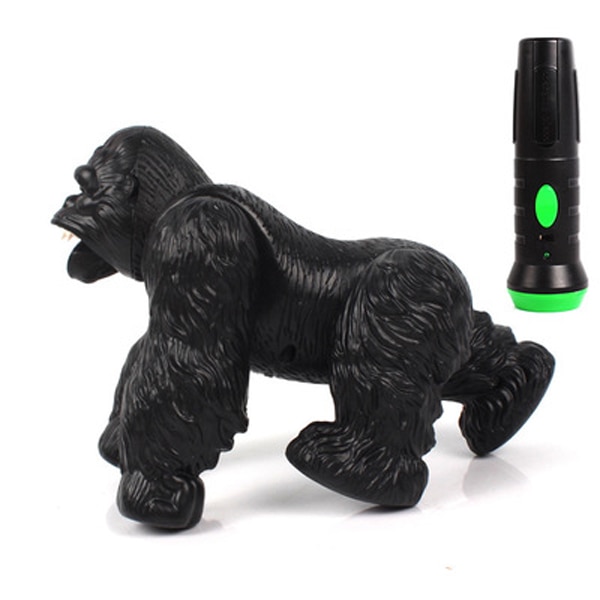 Illuminazione A Infrarossi RC Gorilla Simulativa Telecomando Animale Giocattolo Elettrico con il Suono Divertente Terrificante di Giorno dei bambini Scherza il Regalo