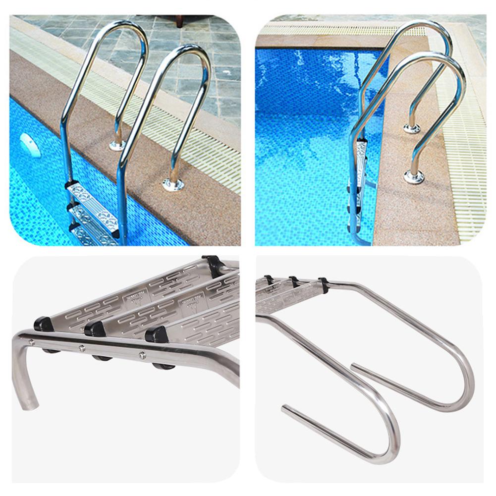 Swimming Pool Ladder Rung Steps Stainless Steel Replacement Anti Slip Ladder Pedal Swimming Pool Accessories