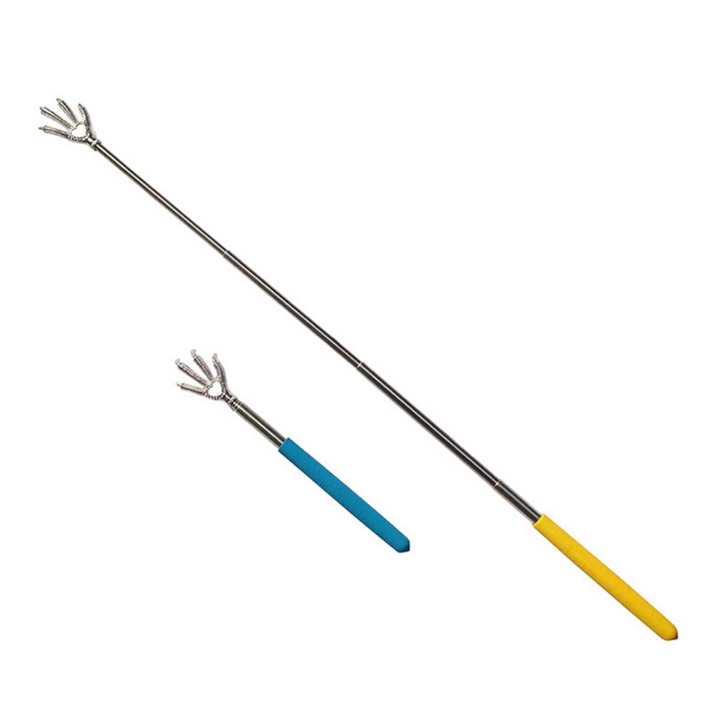 Adjustable Portable stainless steel bear claw telescopic the ultimate massage back scratcher Braces Supports Convenient