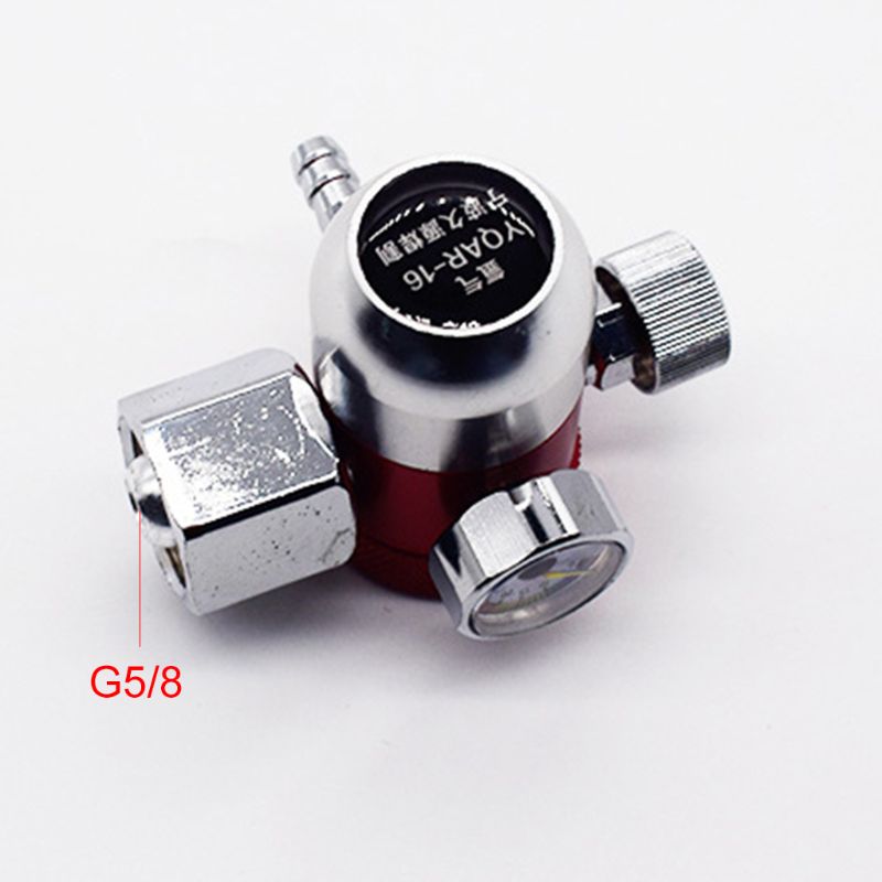 Anti-Fall Rvs Energiebesparende Argon Gas Manometer Reducer Argonbooglassen Meter Gauge Manometer