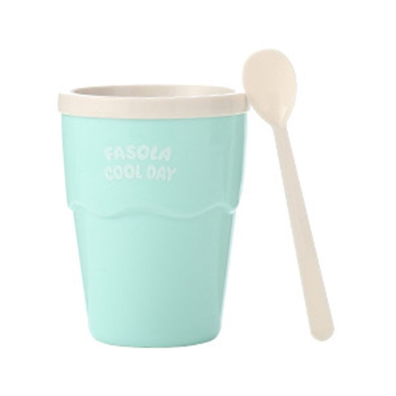 Slushy mugg magisk slush ice maker maskin fryskopp för hushålls diy milkshake vattenis på några sekunder: Grön