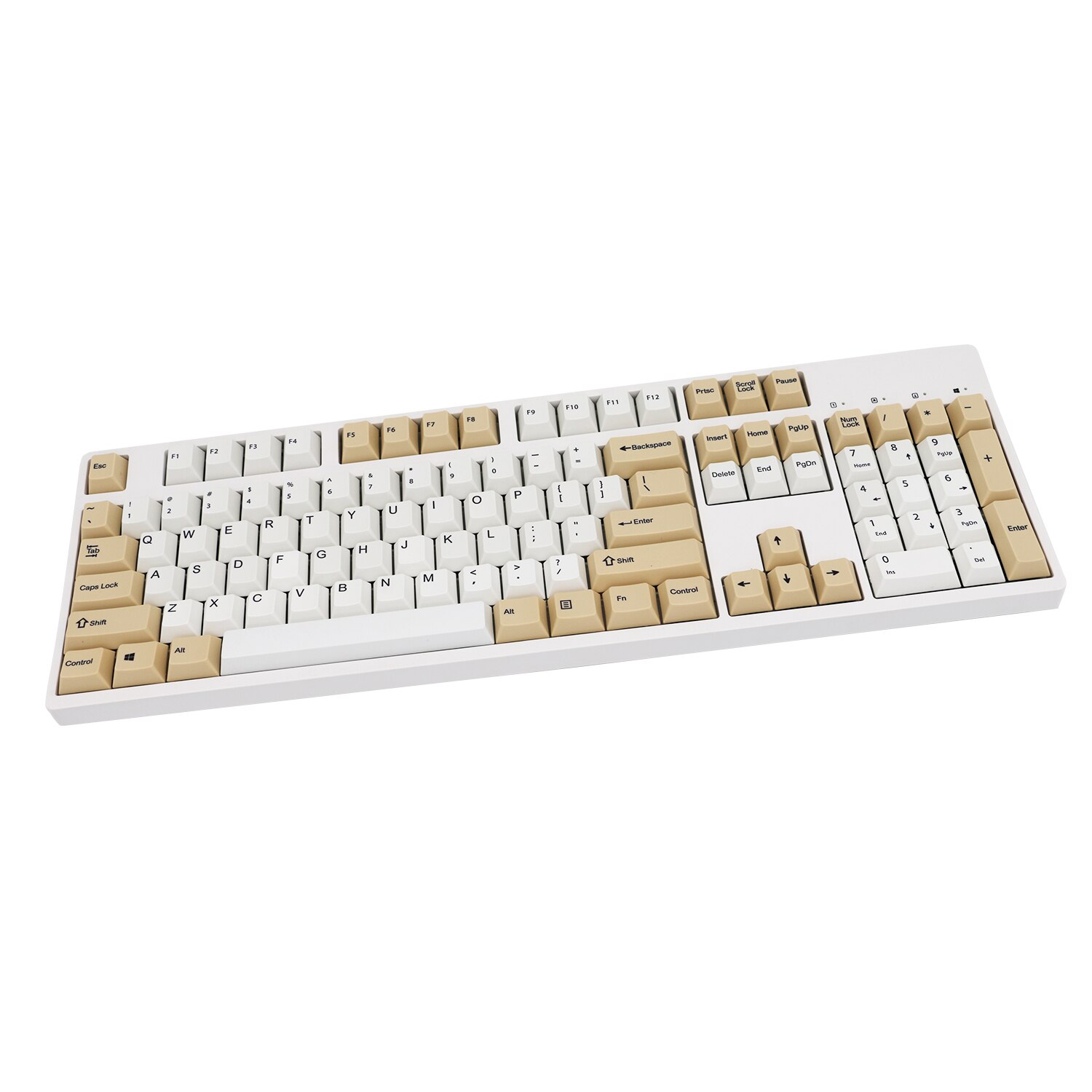 Milk tea oatmeal theme PBT sublimation original mechanical keyboard IKBC cherry height keycap keyboard caps