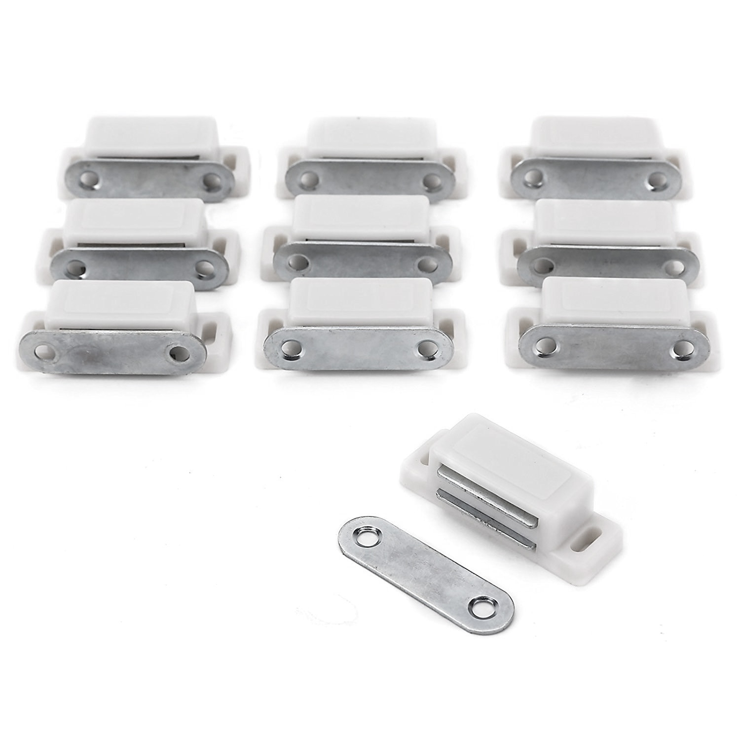 Wsfs 10 x magnetfanger skap magnet magnetisk magnetisk møbelmagnet dørlås magnet magnetisk dørstopper