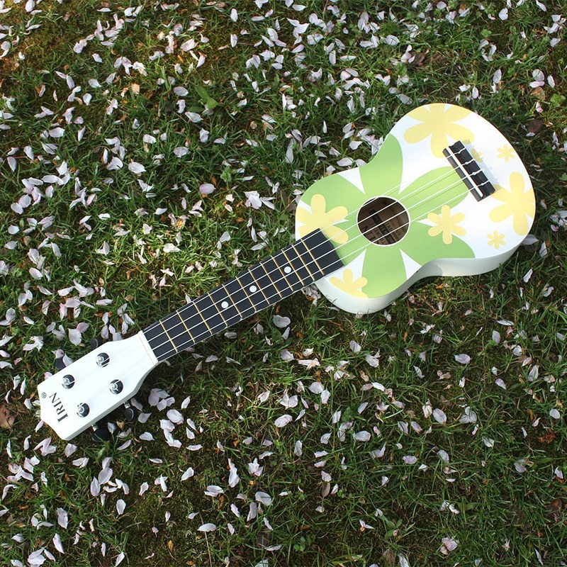 21 Inch Pink Soprano Ukulele Colorful Ukelele Guitar 4 Strings Acoustic Hawaiian Guitar Musical Instruments