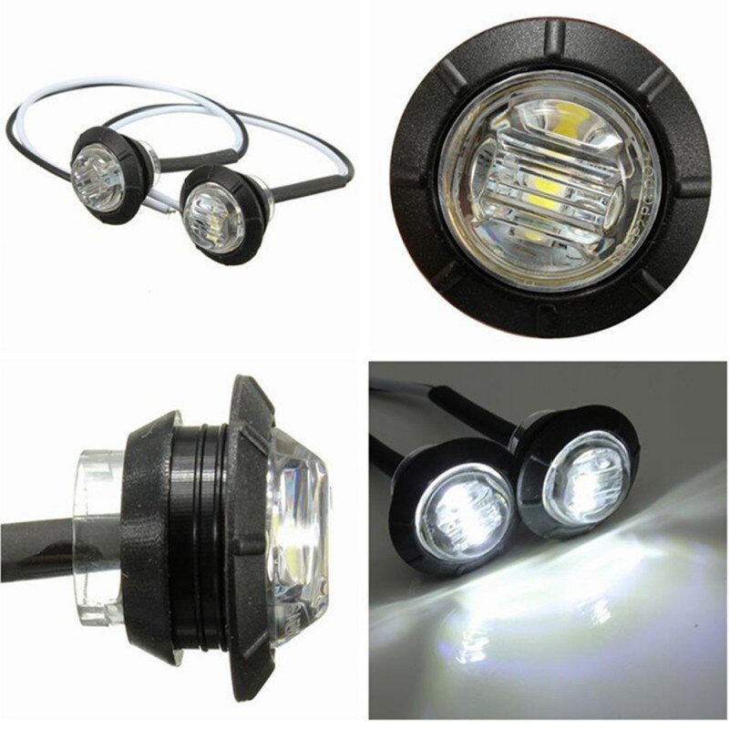 12V LED Truck Side Lights LED Truck Signal Lights Bus Lights RV Side Lights