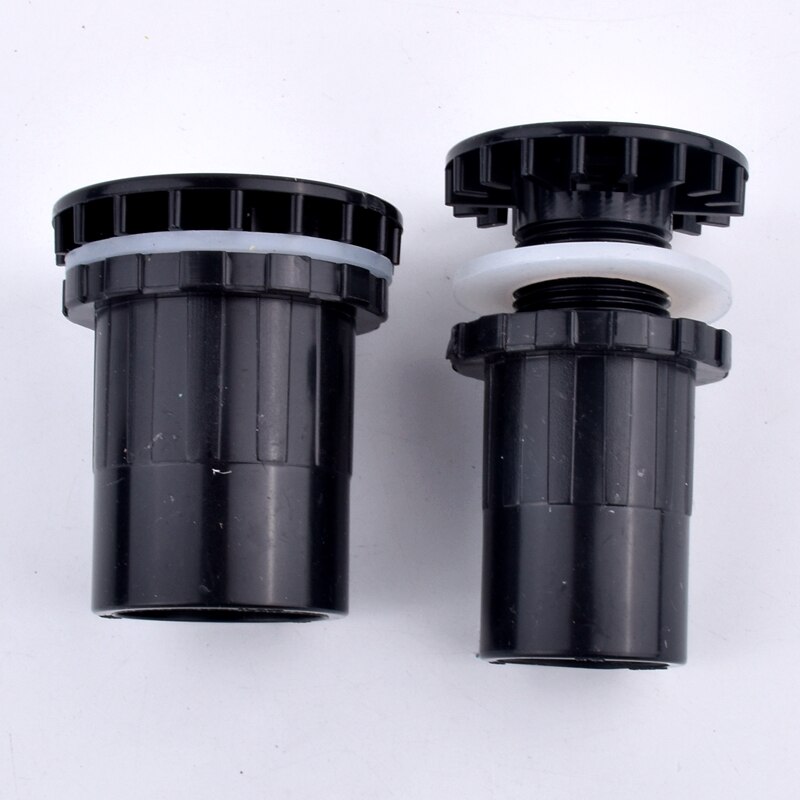 20-50mm PVC Pipe Connector Straight Drainage Joint Aquarium Fish Tank Accessories Garden Watering Irrigation Water Tube Fittings