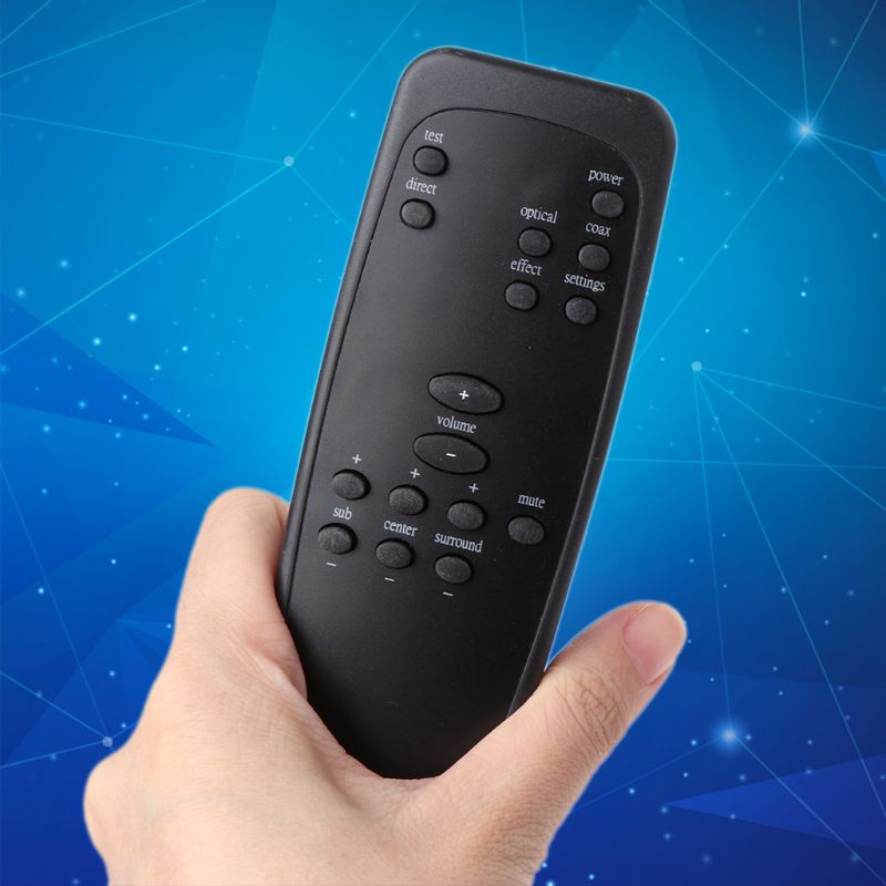 Schwarz Kunststoff Fernbedienung Regler Ersatz für Logitech Z5500 Z-5500 Z5450 Z-5450 Z680 Z-680 Computer System Lautsprecher