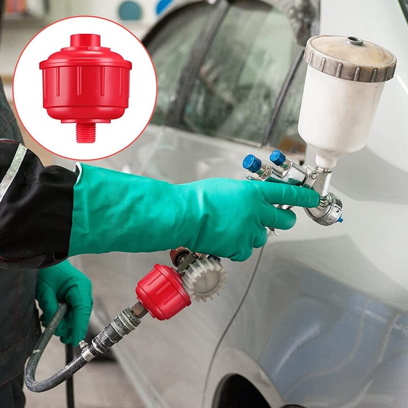 Disposable Mini Air and Water Filters Disposable Spray Filter Whirlwind Air Line Filter High Flow Filters 1/ 4 Inch