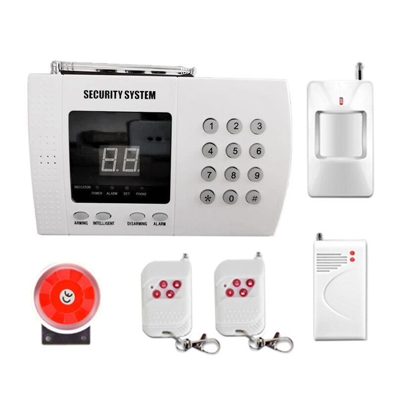 Home Burglar Alarm Fixing Device Security Burglar Alarm Security Products Security Alarm Wireless Alarm EU Plug: Default Title