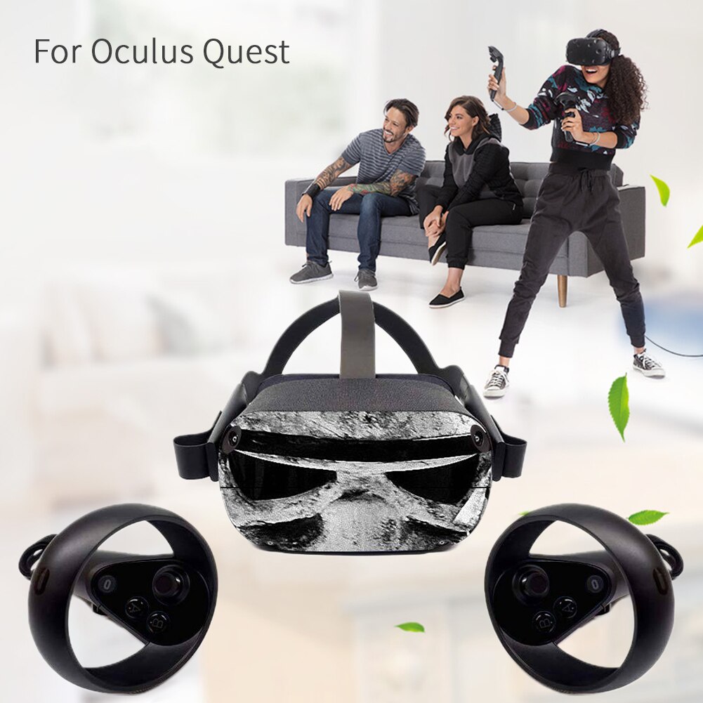 Vr Headset Sticker Beschermende Duurzaam Huid Decals Vr Headset Sticker Decoratieve Voor Oculus Quest