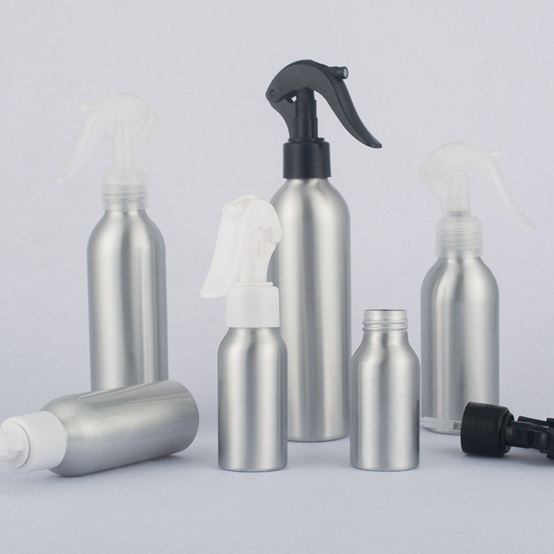 1pcs 40ml-250ml aluminum bottle mouse spray bottle Fine fog Toner Sub-bottle Hand-held spray bottle BQ089