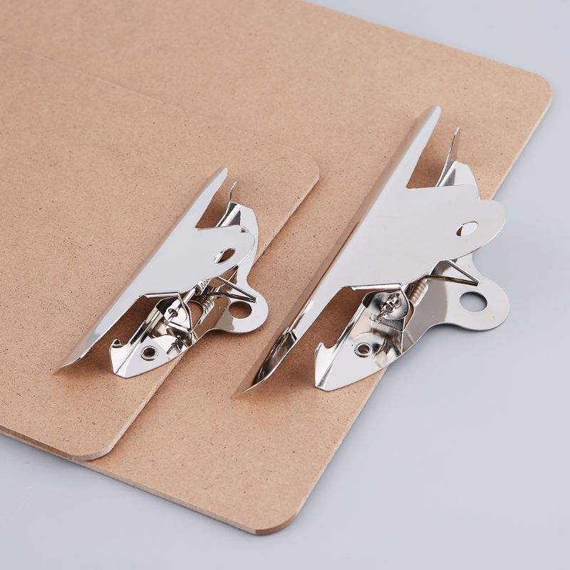Tablero portátil de madera A4/A5 con Clip para escritura, archivador con Clip para batería, suministros de papelería para oficina y escuela
