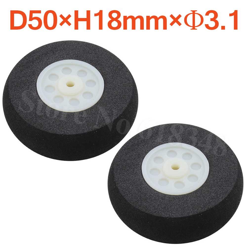 Lichte schuimstaartwielen spons 25mm 30mm 35mm 40mm 45mm 50mm 55mm 60mm voor rc afstandsbediening vliegtuig vervangende onderdelen: Maat 7