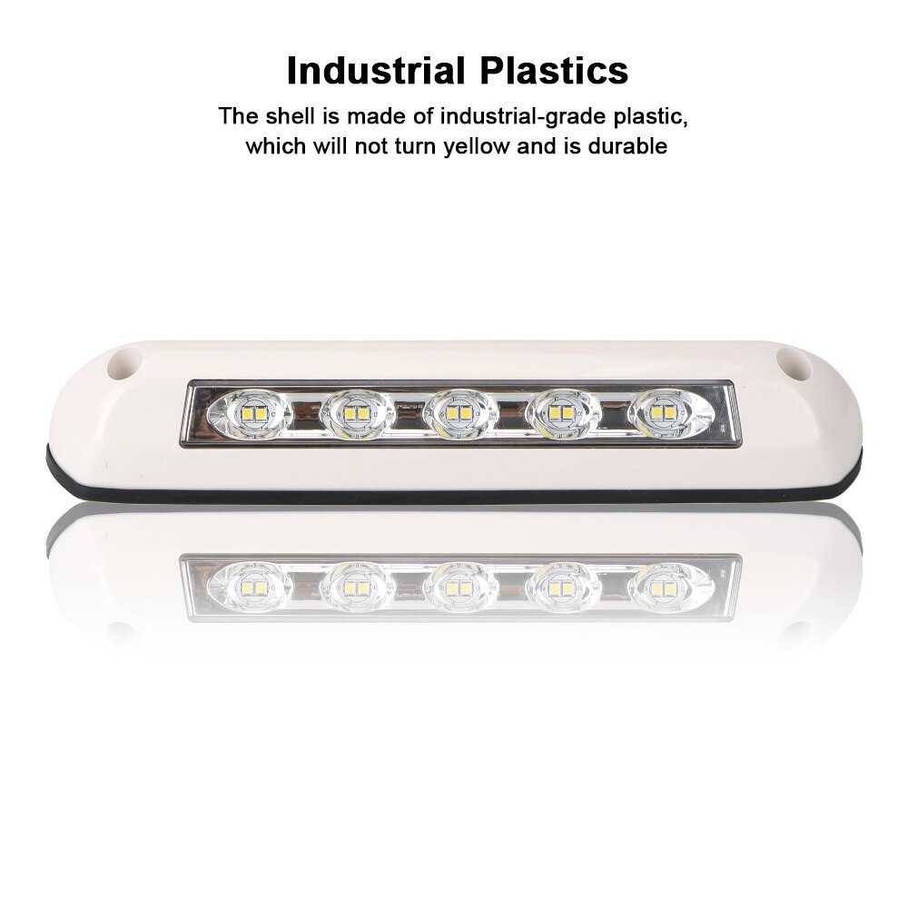 RV Van Trailer Exterior Lamp Waterproof LED Awning Porch Light Caravan Interior Wall Lamps 12V/24V Light Bar