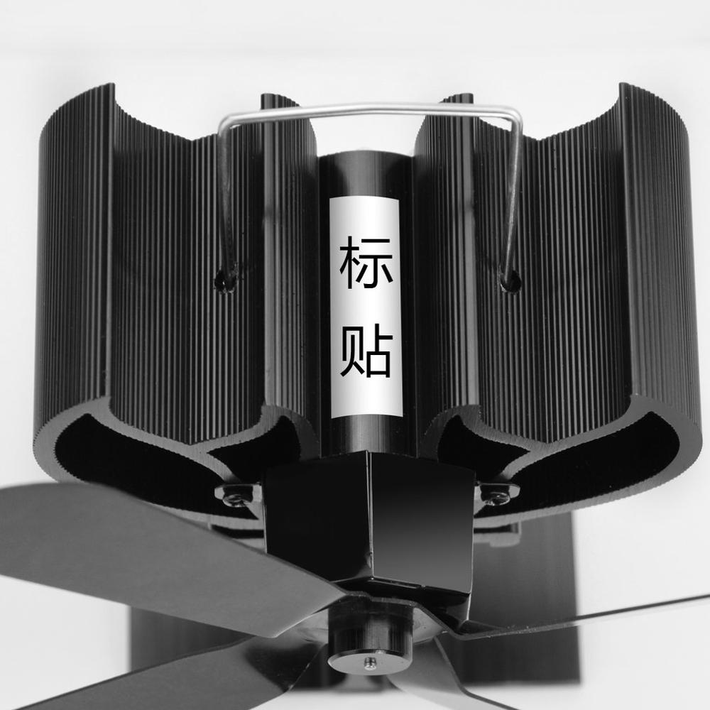 Appliances Thermal Power Fireplace Fan Heat Powered Wood Stove Fan For Fireplace Eco Friendly Four-leaf Fans