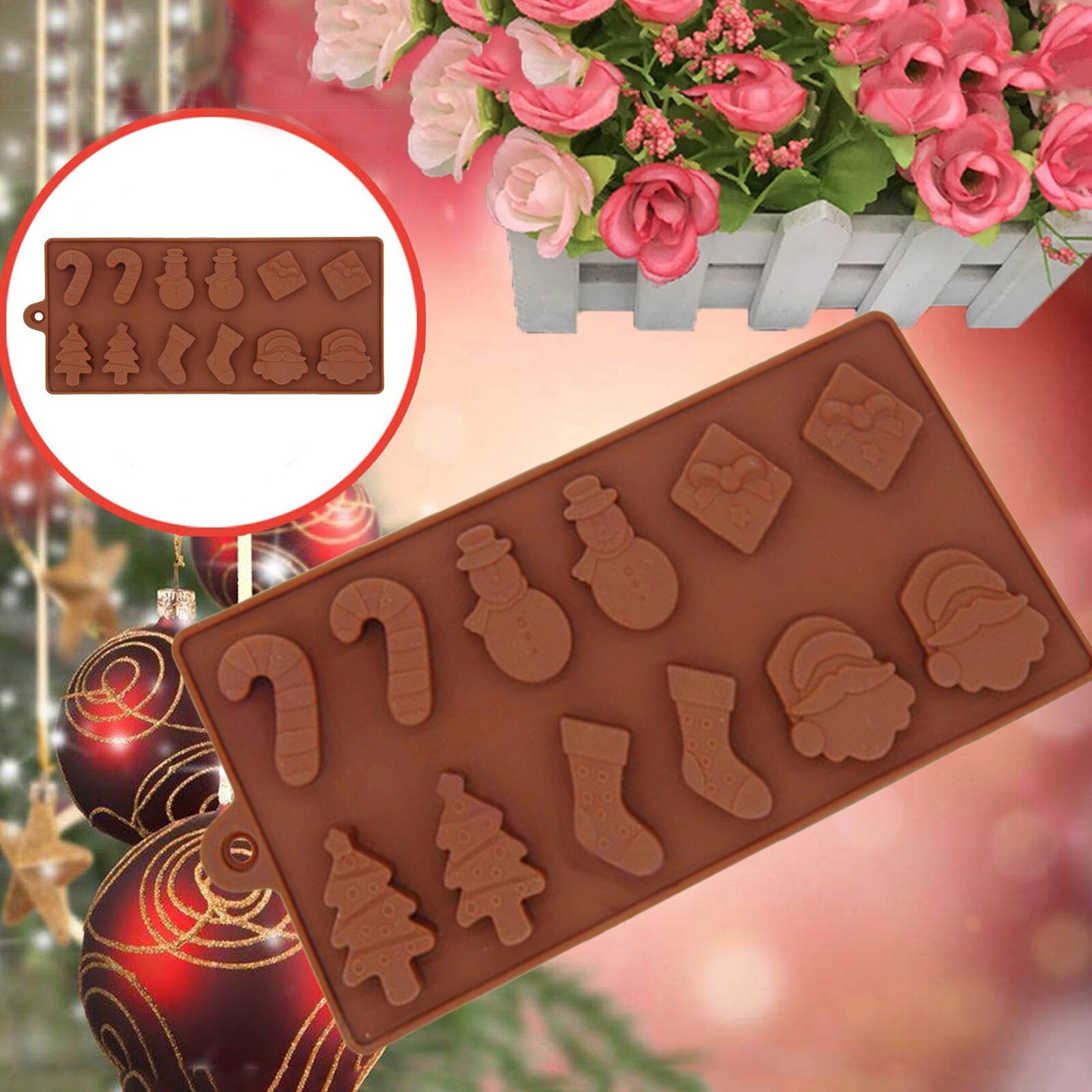 1/2/3Pc Cakevorm 8 Gat Bakvorm Kerst Patisserie Si... LovingPrices