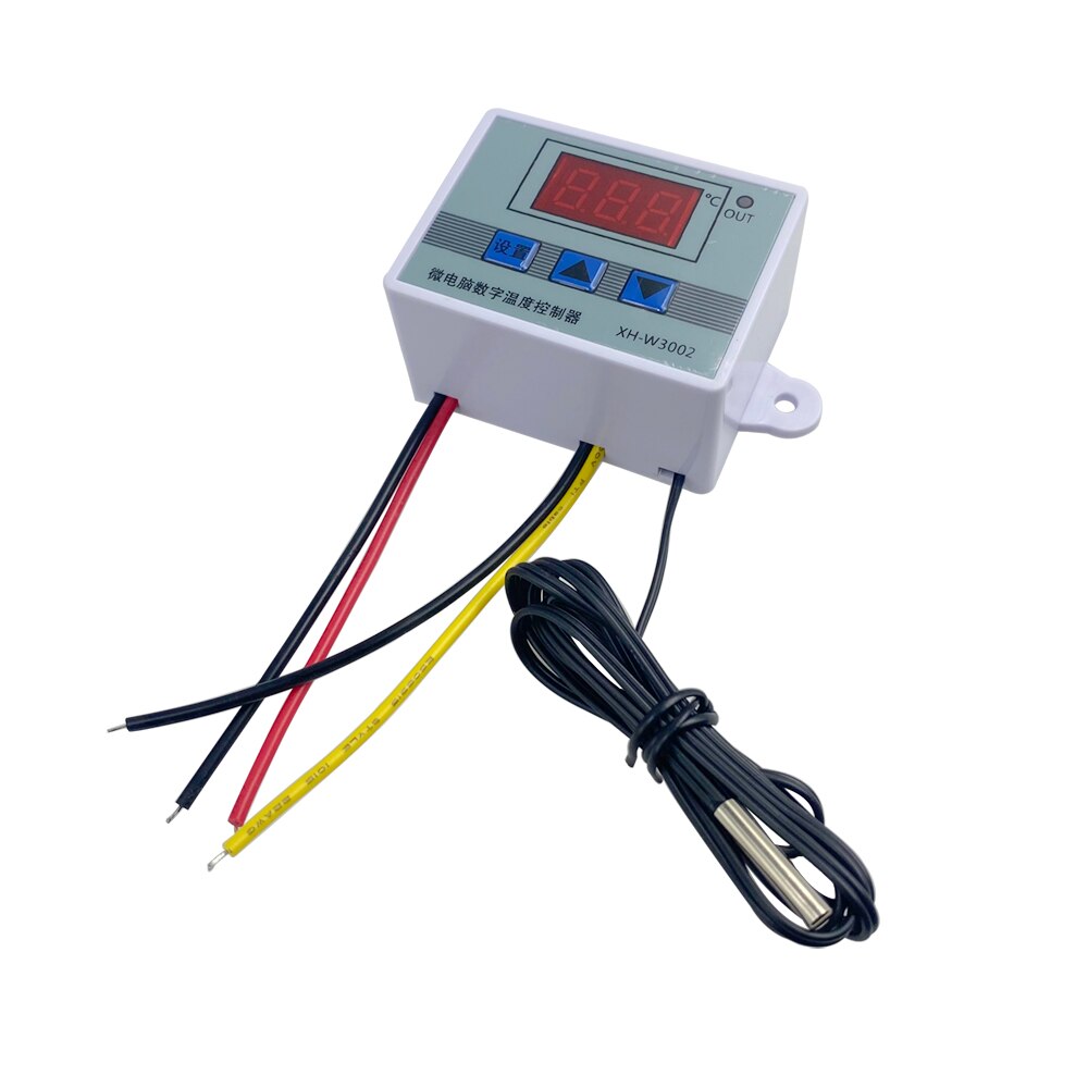 XH-W3002 110-220V Digitale Led Temperatuur Controller 10A Thermostaat Schakelaar Probe Met Waterdichte Sensor Microcomputer