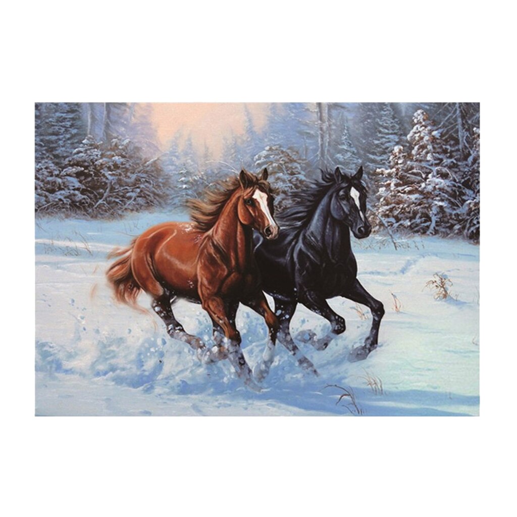 DIY Diamond Painting Cross Stitch Embroidery Picture Home Decor: Horse