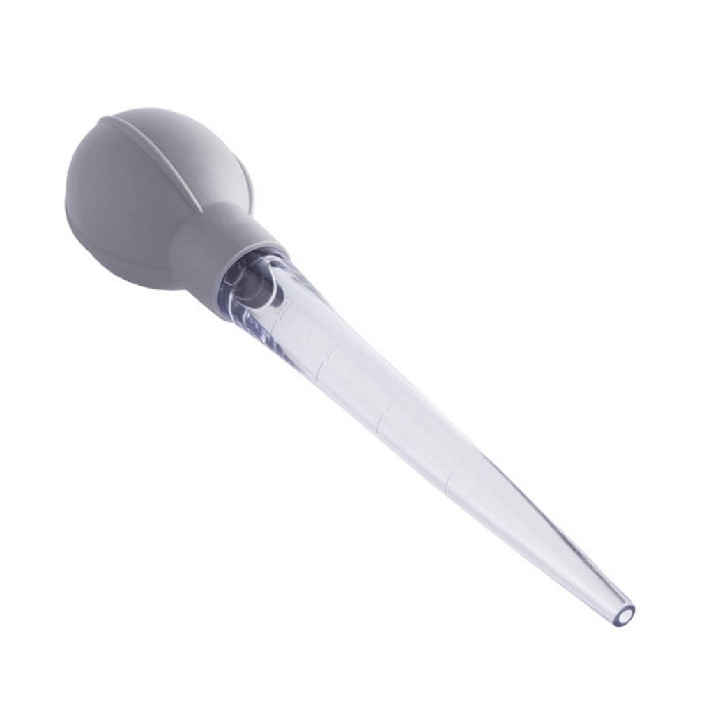 Grote Pipet Met Schaal Plastic Dropper Meten Buis Keuken Bakken Pipet Tool Rubberen Hoofd Pipettor: Grey