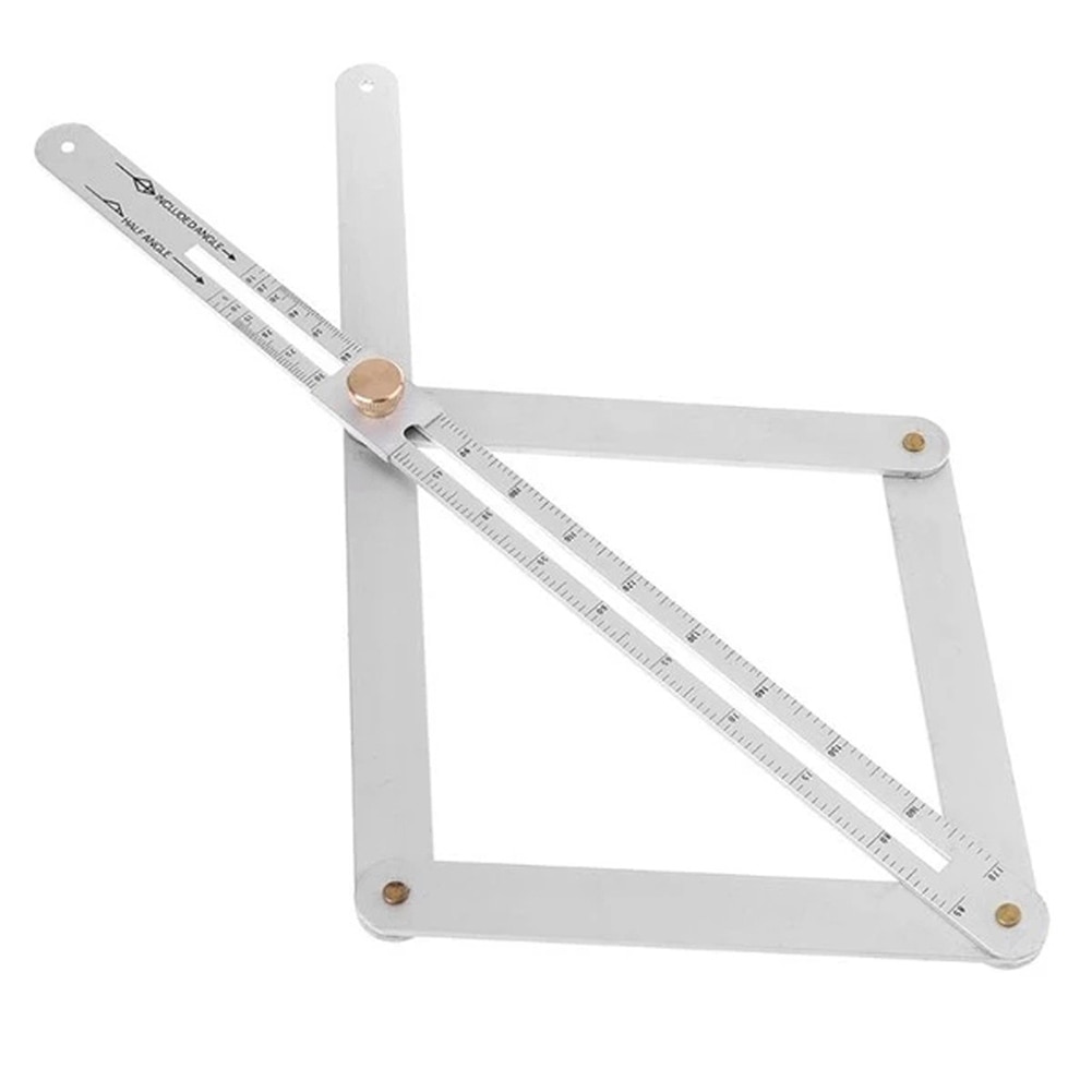 Bevel & Corner Protractor, for Multi Angle Measurement Tool for Woodworking Goniometer Square Ruler Digital Angle Meter