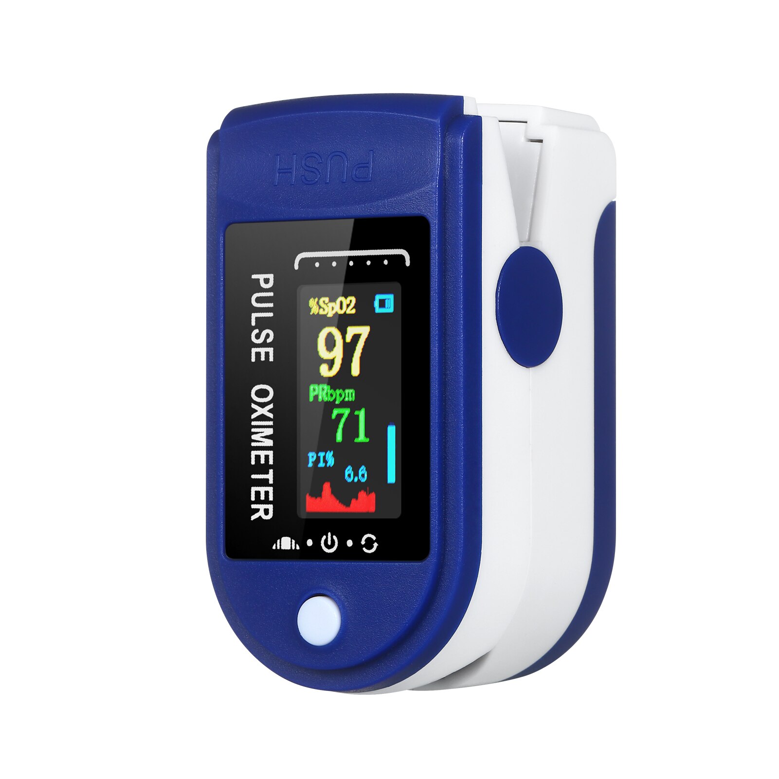 Oximeter pulsoksymetr tlenu we krwi spo2 pulsoksymetr PR palca przenośne pulsoksymetry miernik saturacji pulsometr pulsoximeter