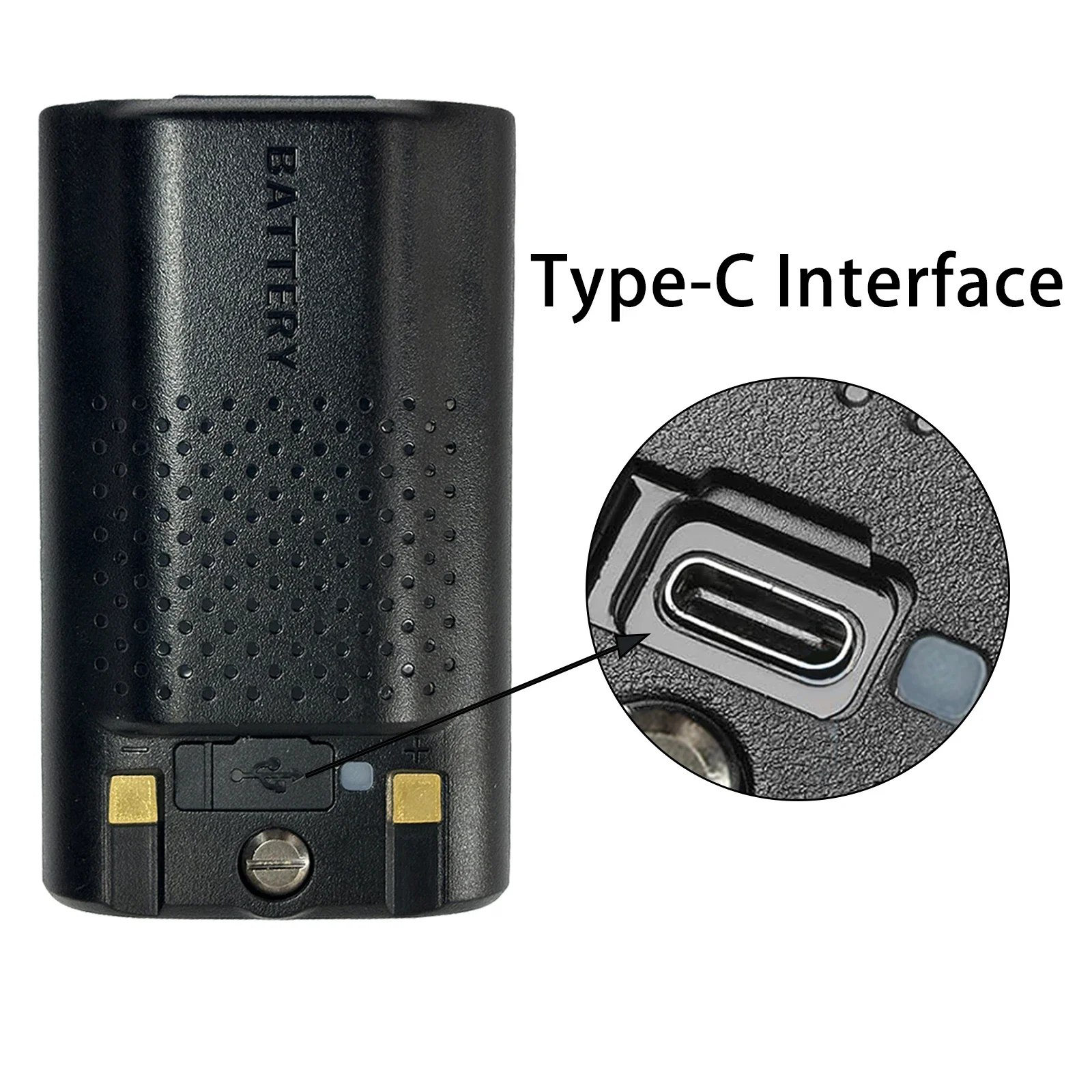 Baofeng UV-17 Pro Max Thicker Battery 3800mAh Type-C Charging BL-17UV Plus Rechargable Li-ion Batteries For UV-17M UV-17L Radios