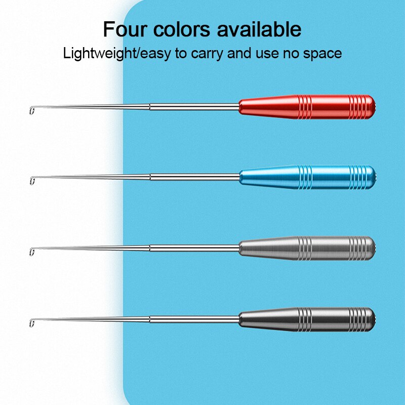 Easy Fish Hook Remover Stainless Steel Safety Fishing Hook Extractor Detacher Rapid Decoupling Device Fishing Tools Equipment