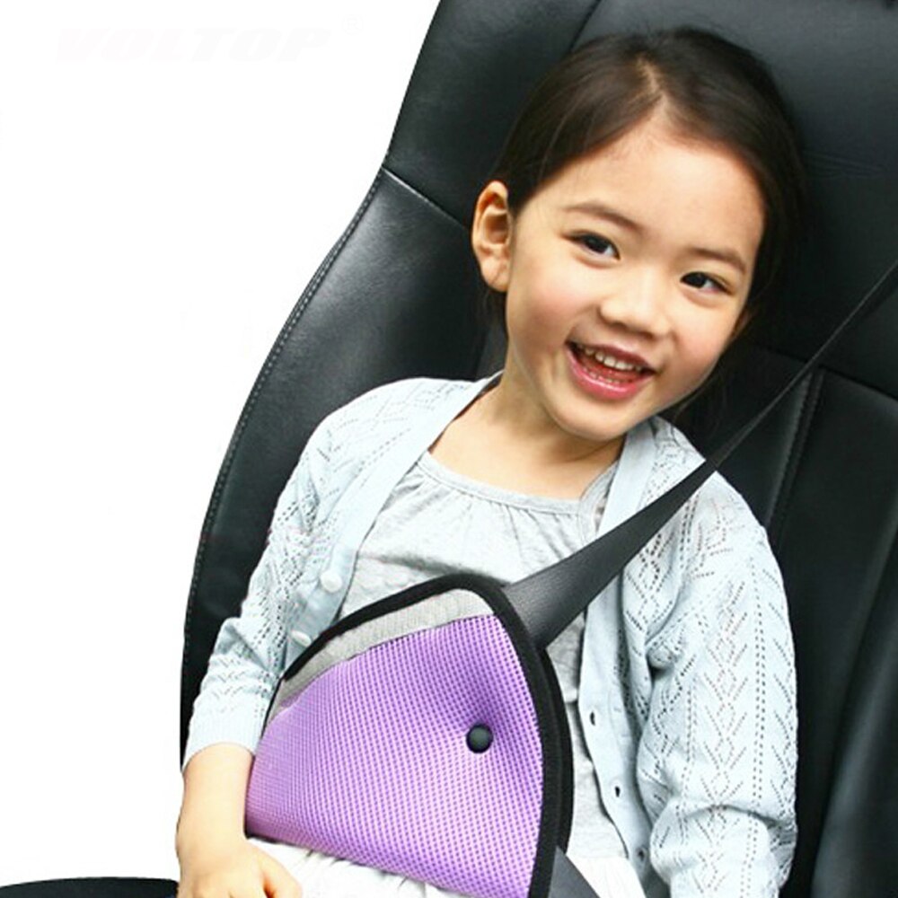universell sikkerhetsbeltetrekk til låve til bil auto barnesetebelte trekant polstring skulderholder myk justerbar