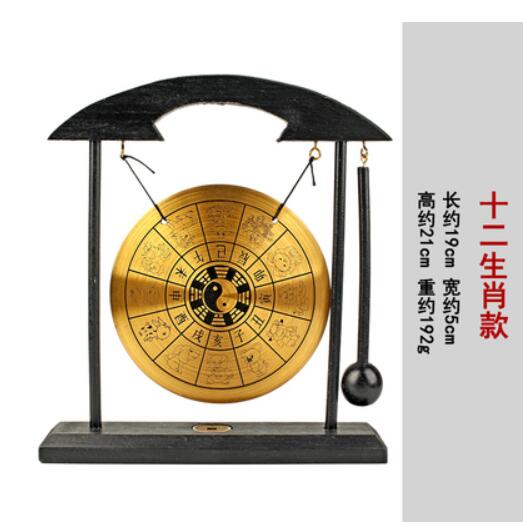 Zen 12 kinesisk stjernetegn bord gong feng shui meditation skrivebordsklokke boligindretning housewarming lykønskning velsignelse os sælger: Default Title