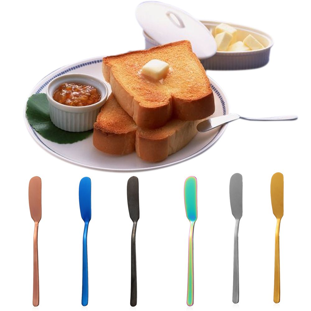Polishing Butter Knife Stainless Steel Creativity Tableware Decorating Knife Jam Knife Spatula