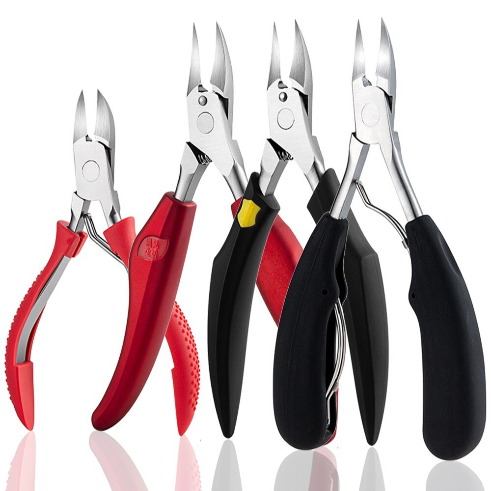 1 Pc Nail Art Clipper Nipper Manicure Vingernagel &amp; Teennagel Schaar Ingegroeide Dode Huid Tang Rvs Trimmen Care Tool