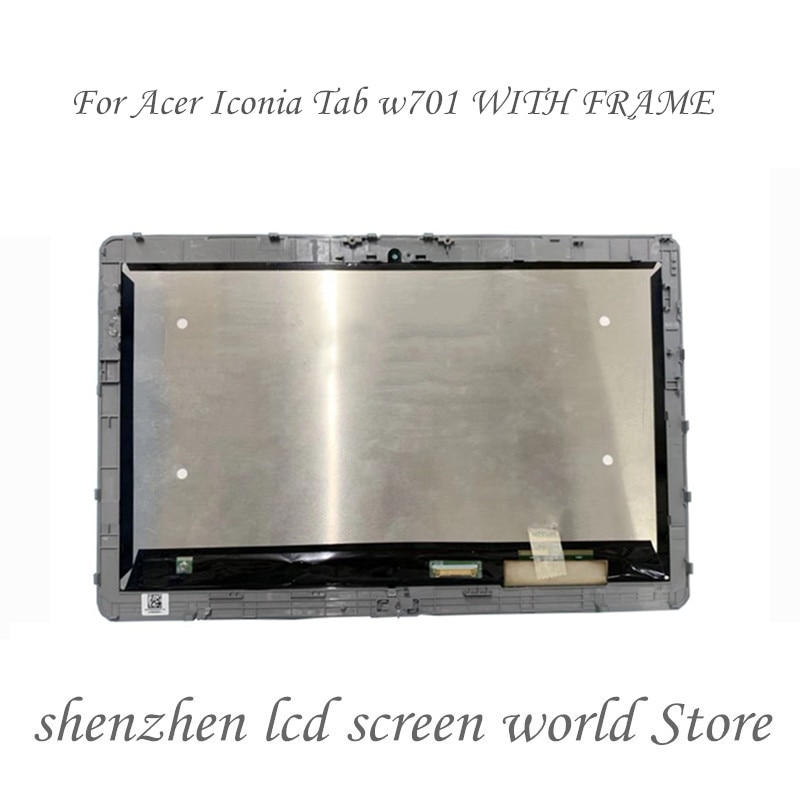 Original para Acer Iconia Tab W700 w701, Panel digitalizador de pantalla táctil de cristal + LCD Monitor de montaje