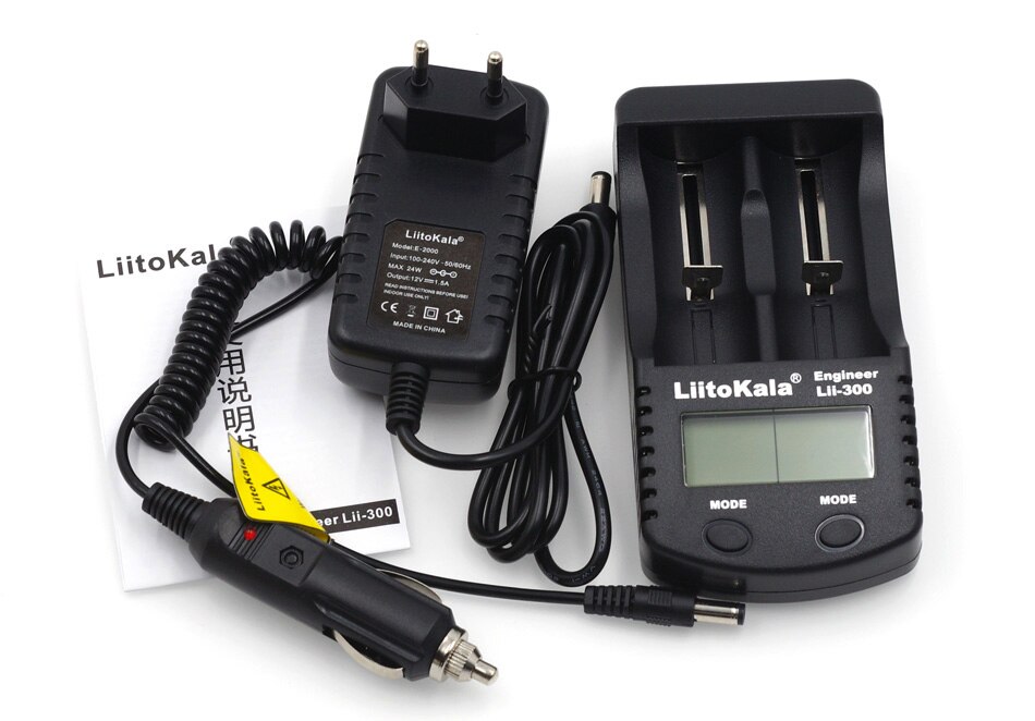 Liitokala Lii 500 Lii 400 Lii 300 Lii S1 18650 Lader Acculader Voor Batterij 18650 26650 18350 Aa Aaa test Capaciteit: Lii 300 full set