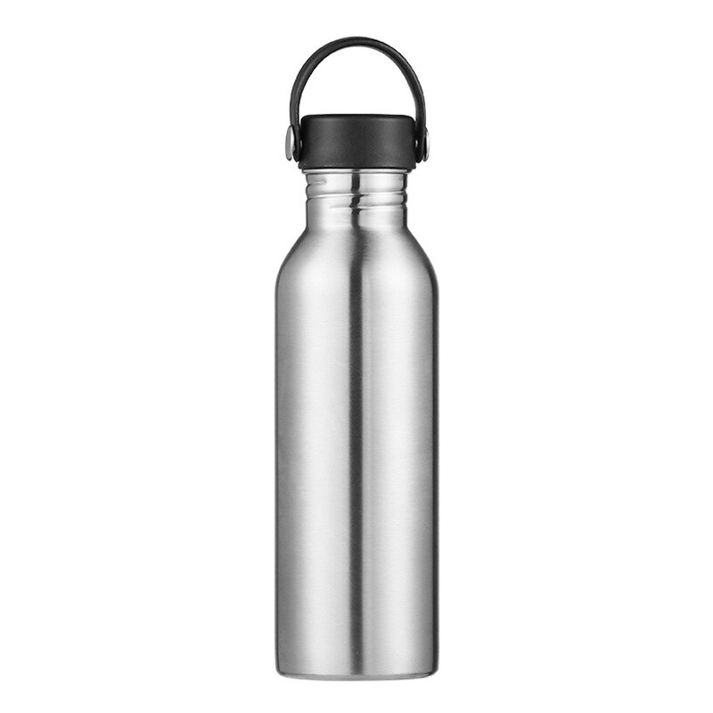 350/500/600/750Ml Draagbare Sport Water Cup 304 Roestvrij Staal Bidon Outdoor Cup Amerikaanse sport Fles Voor Outdoor: 500ML / A