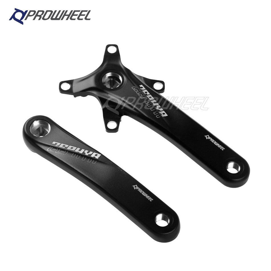 Prowheel 170/175mm manivelle 32-52T plaque pédalier vélo manivelle VTT roue à chaîne pignon trou carré 104BCD accessoires