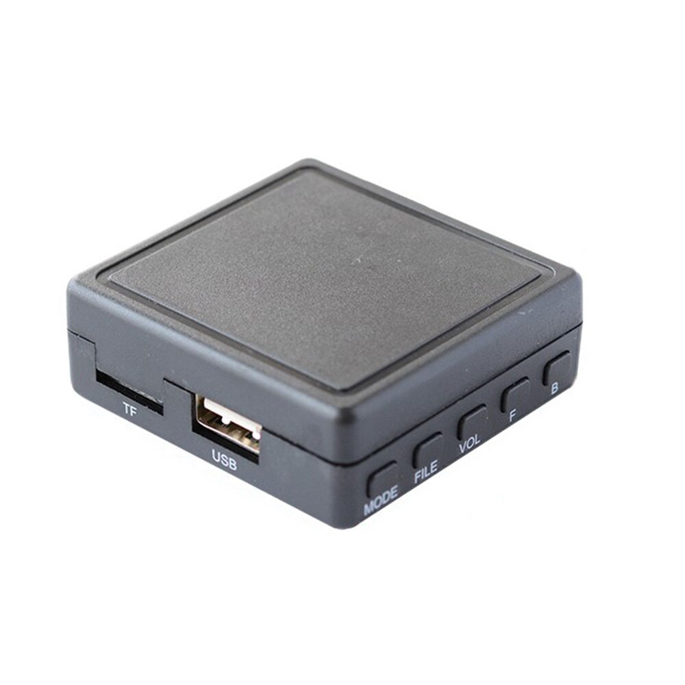 Del bluetooth musikadapter tilbehør 12 -pins bilkabel med mikrofon til ford 6000cd radio