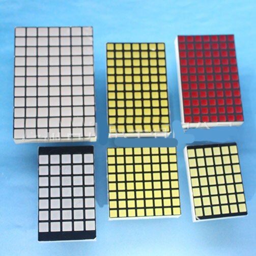 5x7 LED Dot Matrix Display 3mm square digital tube 5*7 Square white LED display common anode
